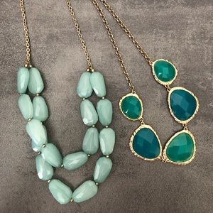 Blue Accent Necklaces